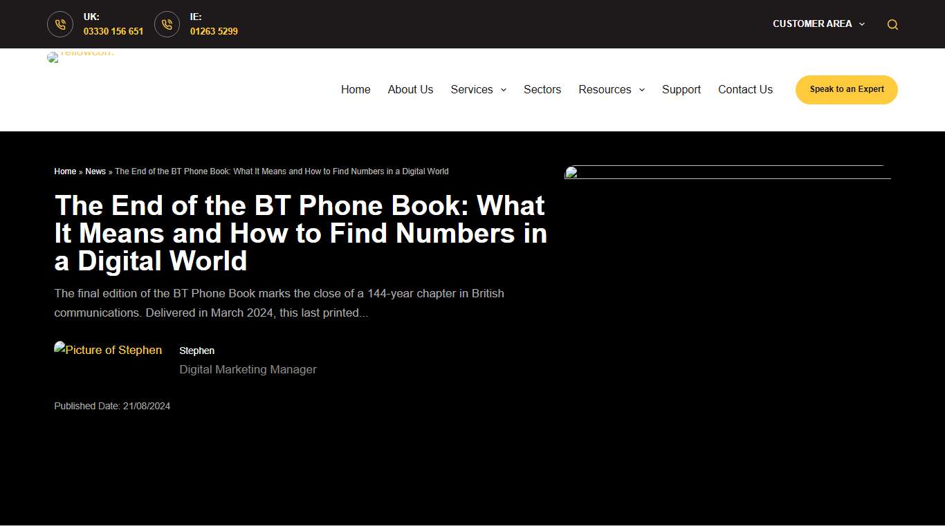 BT Phone Book Ends | How to Access UK Phone Numbers Now